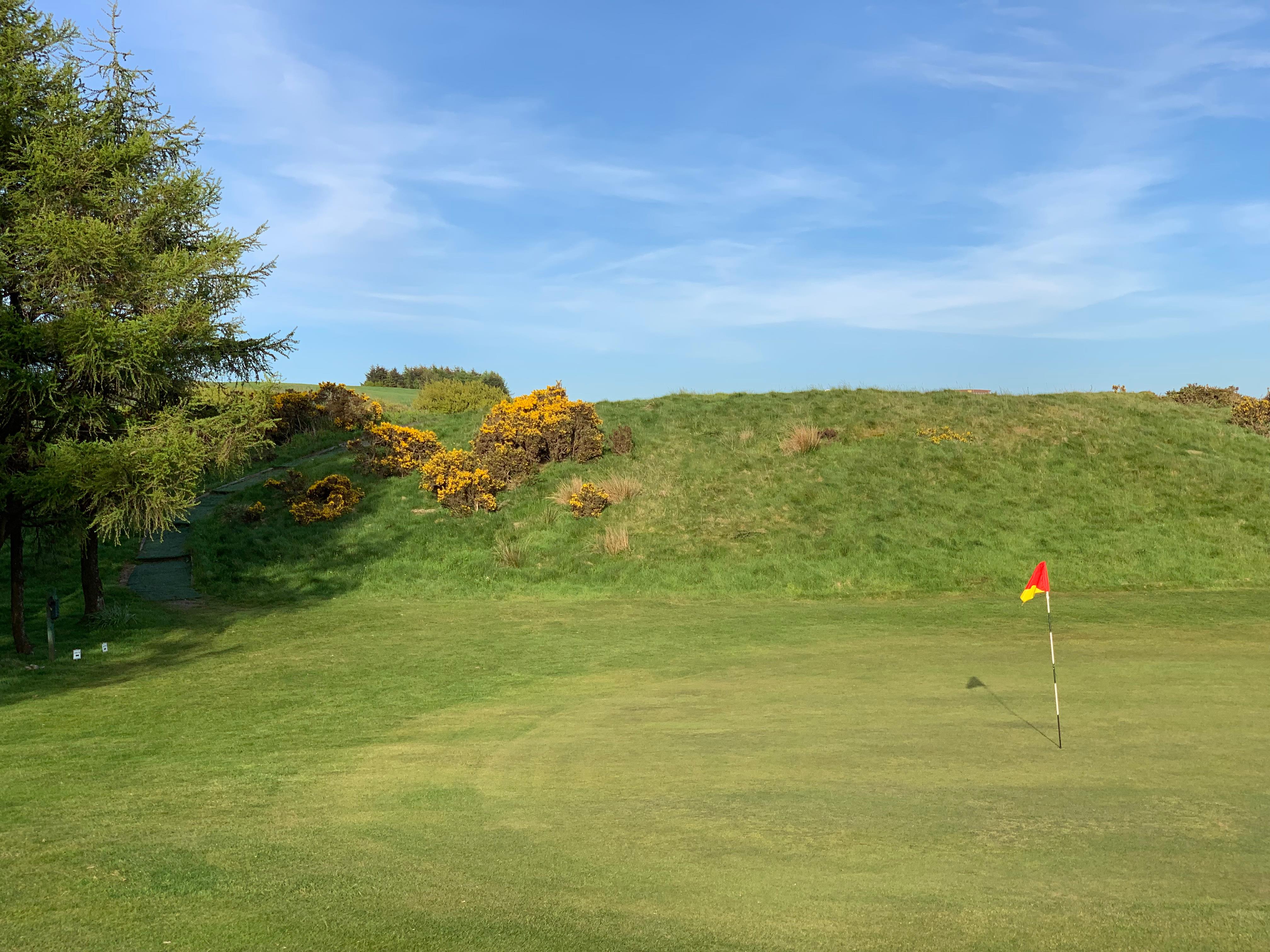 Hole 6 — view of the green